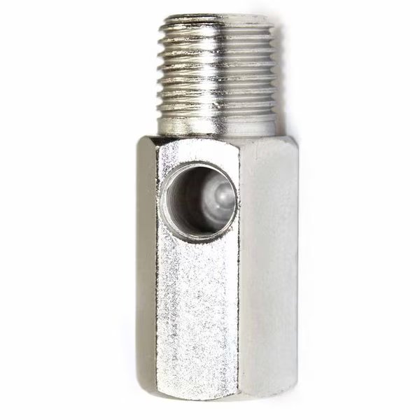 1/4 Inch FPT x 1/4 Inch MPT Bleeder Valve Adapter Fitting for Tire Inflators, Interstate Pneumatics, Mfr#: TGF4004